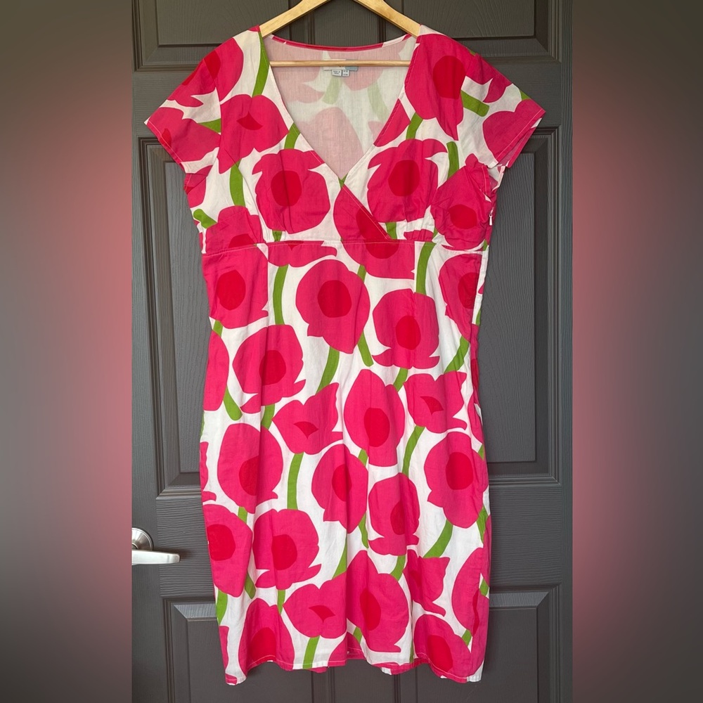 Boden Cotton Dress Size 14L